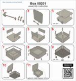 Archivo Digital para Cortadora Láser: Caja Mágica 00201 - SVG, DXF, CDR, 3mm a 5mm, Decorativa - Imagen 10