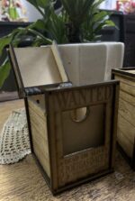 Caja de presentación láser para cartas One Piece TCG - Archivos DXF, SVG, AI y LBRN2 - Imagen 8