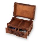 Caja de madera cortada a láser para guardar tarjetas - Archivos DXF, SVG, PDF incluidos - Imagen 9