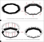 Juego de 4 trompos con estadio - Archivos digitales para corte láser + Manual de ensamble Bilingüe - Imagen 9