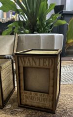Caja de presentación láser para cartas One Piece TCG - Archivos DXF, SVG, AI y LBRN2 - Imagen 6