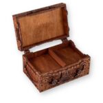 Caja de madera cortada a láser para guardar tarjetas - Archivos DXF, SVG, PDF incluidos - Imagen 7