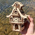 Casa de Conejo de Pascua: Archivos SVG y DXF para Corte Láser con Instrucciones de Montaje - Imagen 2