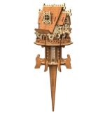 Archivo SVG de Proyecto de Corte Láser: Casa de Plantas en Madera Contrachapada 3D Ready to Use - Imagen 4