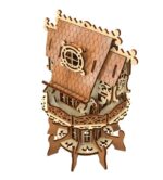 Archivo SVG de Proyecto de Corte Láser: Casa de Plantas en Madera Contrachapada 3D Ready to Use - Imagen 6