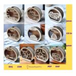 Diseños Intercambiables para Banco Frontal - Archivos Digitales para Corte Láser CDR, DXF, AI, SVG, PDF