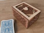 Cajas de madera decorativas para corte láser - Diseño de naipes, regalo del día del padre, tarjetas y cumpleaños - Imagen 5