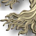 Árbol de la Vida 3D Multicapa de Madera para Decoración de Pared - Artesanía Cortada con Láser - Imagen 6