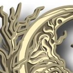 Árbol de la Vida 3D Multicapa de Madera para Decoración de Pared - Artesanía Cortada con Láser - Imagen 8