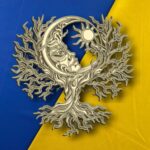 Árbol de la Vida 3D Multicapa de Madera para Decoración de Pared - Artesanía Cortada con Láser