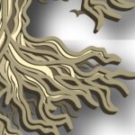 Árbol de la Vida 3D Multicapa de Madera para Decoración de Pared - Artesanía Cortada con Láser - Imagen 7