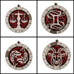 Ambientadores Zodiacales: Archivos SVG para Corte Láser y CNC - 12 Signos del Zodiaco - Imagen 4