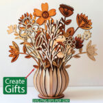 Paquete SVG de Flores Silvestres para Corte Láser - Archivos Botánicos IDEALES para Manualidades - Imagen 7