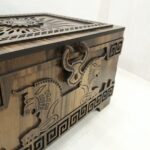 Caja de Joyería con 2 Cajones - Archivo SVG/DXF para Corte Láser de Madera 3 mm - Imagen 4