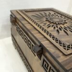 Caja de Joyería con 2 Cajones - Archivo SVG/DXF para Corte Láser de Madera 3 mm - Imagen 8