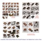 Paquete de caja de madera cortada a láser para 4 joyas - Archivos SVG, DXF, AI para regalos - Imagen 3