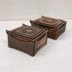 Paquete de caja de madera cortada a láser para 4 joyas - Archivos SVG, DXF, AI para regalos - Imagen 7
