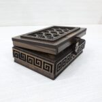 Paquete de caja de madera cortada a láser para 4 joyas - Archivos SVG, DXF, AI para regalos - Imagen 10