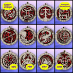 Ambientadores Zodiacales: Archivos SVG para Corte Láser y CNC - 12 Signos del Zodiaco - Imagen 9