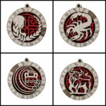 Ambientadores Zodiacales: Archivos SVG para Corte Láser y CNC - 12 Signos del Zodiaco - Imagen 3