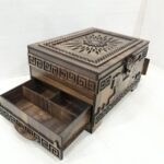 Caja de Joyería con 2 Cajones - Archivo SVG/DXF para Corte Láser de Madera 3 mm - Imagen 10