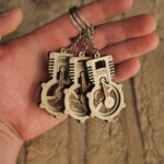 Juguete de estrés y llavero cortado por láser - Archivos SVG, DXF y CDR para materiales de 2-4 mm