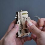 Archivo de corte láser para pistola de bandas elásticas - SVG DXF CDR11 madera contrachapada y MDF - Imagen 6