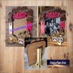 Foto digital para altar de muertos con marco de papel picado y flor de cempasúchil - Imagen 4