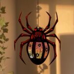 Plantillas SVG y PDF para Lámparas de Halloween - Murciélagos, Arañas y Búhos en 3 Piezas - Imagen 7