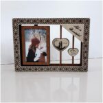 Marco de fotos giratorio de madera cortado a láser en SVG y DXF - 2 tamaños disponibles - Imagen 4