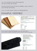 Juego de ajedrez digital para corte láser en madera y chapa - Archivos PDF, AI, DXF, EPS para tablero y piezas - Imagen 9