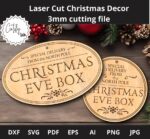 Caja de almacenamiento con tapa abatible - Archivos SVG para corte láser Glowforge - 4 tamaños disponibles - Imagen 3