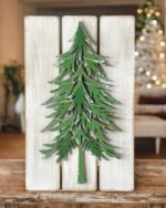 Paquete Digital de Letreros de Árboles Estilo Granja para Corte Láser - Archivos SVG para Glowforge y Navidad - Imagen 3