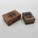 Caja de regalo de madera cortada a láser - Diseño 3 mm y 4 mm, archivos SVG DXF AI para corte - Imagen 10