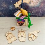 Dulceros Reyes Magos SVG para Corte Láser - Plantillas Incluidas + Pegatinas Estrella Navideña PNG - Imagen 3