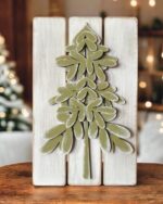 Paquete Digital de Letreros de Árboles Estilo Granja para Corte Láser - Archivos SVG para Glowforge y Navidad - Imagen 2