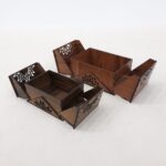 Caja de regalo de madera cortada a láser - Diseño 3 mm y 4 mm, archivos SVG DXF AI para corte - Imagen 3