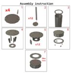 Caja de vino de madera cortada a láser | Archivos CDR, DXF, AI, SVG para CNC | Descarga instantánea - Imagen 9