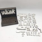 Libro desplegable de Semana Santa en DXF y SVG para corte láser - Ayuda didáctica y exhibición de madera - Imagen 8