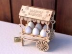 Carrito de Huevos de Pascua - Archivos DXF y SVG para Corte Láser - Manualidades Infantiles - Imagen 6