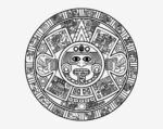 Diseño SVG del Calendario Azteca para Corte Láser - Archivo Vectorial de Descarga Instantánea - Imagen 2