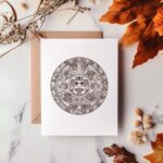 Diseño SVG del Calendario Azteca para Corte Láser - Archivo Vectorial de Descarga Instantánea - Imagen 5