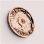 Reloj decorativo láser 11 piezas personalizable - Archivos DXF, AI, PDF, SVG. Descarga instantánea. - Imagen 2