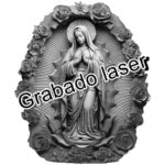 Diseño 3D de Nuestra Señora de Guadalupe para Corte y Grabado Láser - Listo para Usar - Imagen 2