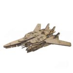 Archivo digital del modelo 3D del robot Valkyrie VF, cortable por láser, con dos diseños incluidos. - Imagen 5