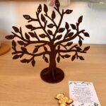 Soporte para Pendientes de Madera - Organizador de Joyería Elegante y Funcional. Diseño Cortado a Laser, Descarga Instantánea. - Imagen 2