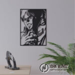 Eren Titan – Archivo Decorativo de Attack on Titan para Corte Láser en MDF o Acrílico