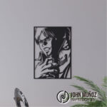 Eren Titan – Archivo Decorativo de Attack on Titan para Corte Láser en MDF o Acrílico - Imagen 2