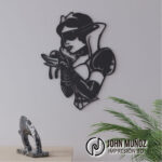 blanca nieves gotica comiendo manzana