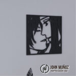 Pareja Anime – Archivo Decorativo para Corte Láser en MDF o Acrílico - Imagen 2